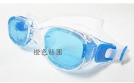 台灣代理商正品【SPEEDO】成人泳鏡 Futura Classic透明-藍 /SD8108983537