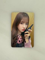 nmixx jiwoo親筆簽名小卡 全球僅一