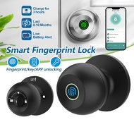 Smart Fingerprint Door Lock, Fingerprint Door Lock, Cabinet Door Lock, Bedroom Door Knob, Fingerprint Scanning, Door Rotation Through Correspondence