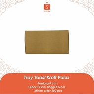 Box Tray Toast Janji Jiwa per 50pcs / tray roti bakar / jiwa toast /