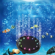 Waterproof Aquarium Lighting Submersible Led Bubble Air Light Colorful Aquarium Decoration Fish Tank Bubbler Lamp Accessories
