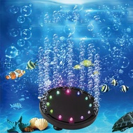 Waterproof Aquarium Lighting Submersible Led Bubble Air Light Colorful Aquarium Decoration Fish Tank