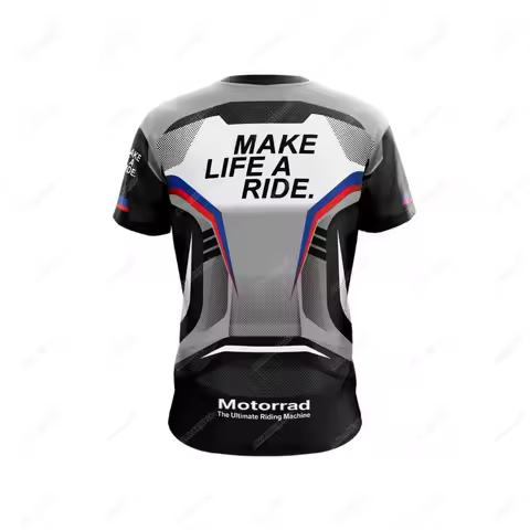 ADVENTURE Racing Motorrad For BMW T-Shirt Team Motorsport Motorcycle Shirt Sports Travel Men's Quick