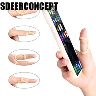 SDEERCONCEPT Oval Finger Splint, Ring Sleeve Finger Cuff Finger Splint Support, Finger Support Protector Waterproof Skin Oval Finger Joint Stabilizer Deformed Hammer Finger