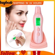 Digital LCD Display Precision Skin Sensor Tester Face Moisture Water Oil Analyze