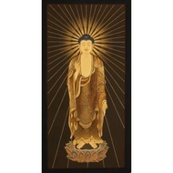 手繪飄逸唐卡 日本神靈