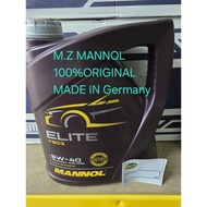 Mannol  Elite (4Liter)*New Packing 100% Original 5w-40 Fully Synthetic  Oil.