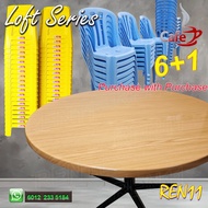 Cafe ,Dining Table，dining,Restoran Furniture , Plastic Chair ,3v Grad A Plastic, 4ft Dining Table wi