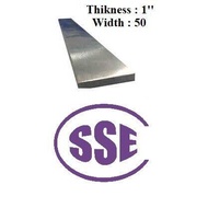 Stainless Steel Flat Bar Thickness-4.5 mm width-32 mm 1FT TO 4FT