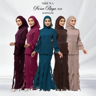 LEAYNA.CO SIRENA Kurung with Shawl