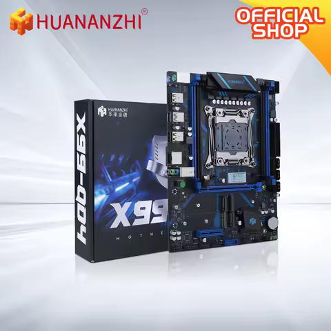 HUANANZHI X99 QD4 LGA 2011-3 XEON X99 new Motherboard Intel E5 2640 2666 2670 2696 V3 V4 support DDR