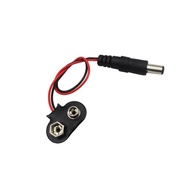 Battery Clip Snap (2.1 X 5.5mm Male DC Plug to 9V Battery) Arduino