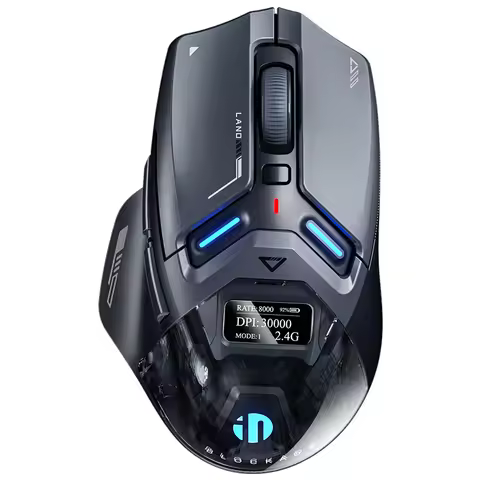 Inphic IN9 Ultra Gaming Mouse PAW3950 Sensor Vibration Feedback OLED Screen Intelligent Display Wire