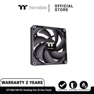 Thermaltake CT120/140 PC Cooling Fan (2-Fan Pack) พัดลมและซิงค์ระบายความร้อน