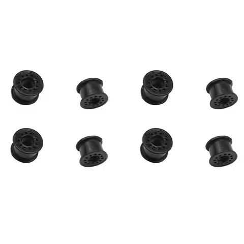 NEW-8PCS Gearbox Gear Shift Lever Wearable Cable Plastic Gasket Black 4S6P7412AA For Ford Fiesta Foc