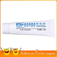 GD900 Thermal Conductive Grease Paste Silicone Plaster Heat Sink Compound Net Weight 30 Grams High P
