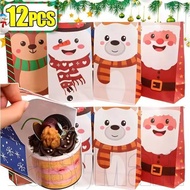 Square Bottom Bag - Premium White Cardstock for Extra Space, Quick Assembly Foldable Design, Reusabl