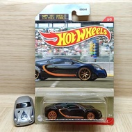 HOT WHEELS BUGATTI VEYRON 16.4 BLACK 1/4 FINALS 2021Mile CODE 1017