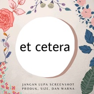 ET CETERA REQUEST PRODUCT
