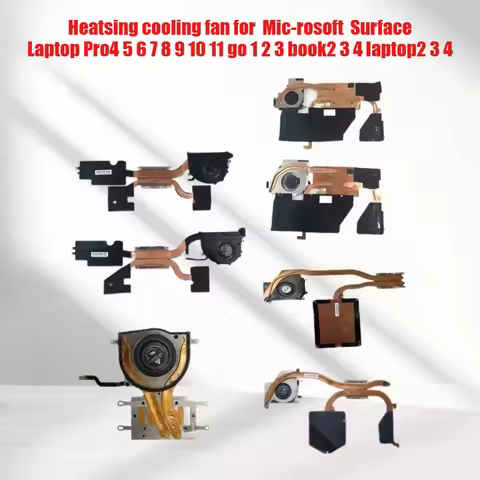 Heatsink cooling fan for Mic-rosoft Surface Laptop Pro4 5 6 7 8 9 10 11 go 1 2 3 book2 3 4 laptop2 3