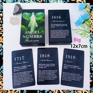 Angel Number Oracle Card | Meaning on the Cards | Standard Big Size 12x7cm | Divination Cards | Fort