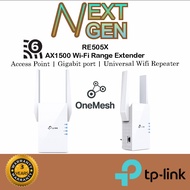 [ PORTABLE WI-FI EXTENDER / BOOSTER ] TP-LINK RE505X AX1500 WIRELESS DUAL BAND EXTENDER WIFI BOOSTER