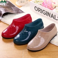 ZC9 Low-top waterproof shoes rain boots rain boots rubber shoes women fashion adult rain shoes