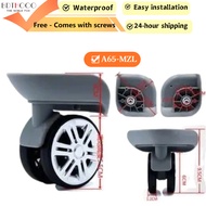 A65-MZL Replacement Luggage Wheels 2Pcs Universal Double Ball Bearing Heavy Duty Roller for SM Bags/