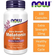 NOW Foods Melatonin Extra Strength 10 mg 100 Veg Capsules
