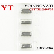 10pcs/Lot CSTCE16M0V53 CSTCE16M0V53-R0 Original Ceramic Resonators SMD 16MHZ CSTCE16M CSTCE16M0V53-R