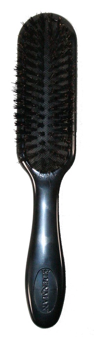 Denman Edge Tamer (Black) for taming fly-aways, smoothing, adding gloss & shine and controlling friz