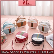 Ready Stock  MICOLE SB2356 Korean Shoulder Bag Handbag Women Sling Bag Tote Bag Beg +