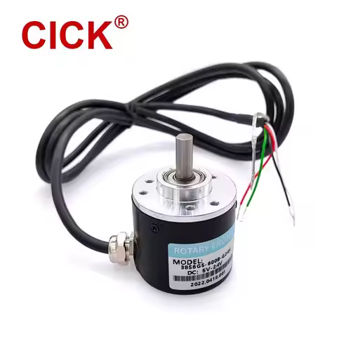 Photoelectric Incremental Rotary Encoder 38S6G5-B-G24N 50/100/200/360/400/500/600PPR AB 2 Phase DC5-