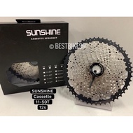 Sunshine CS 10 speed 11-42T 12 speed 11-50T Cassette MTB Sprocket M4100 11-36T M5100 11-51T M8100 R7