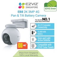 EZVIZ EB8 4G 2K (3MP) Pan & Tilt 4G Battery Camera