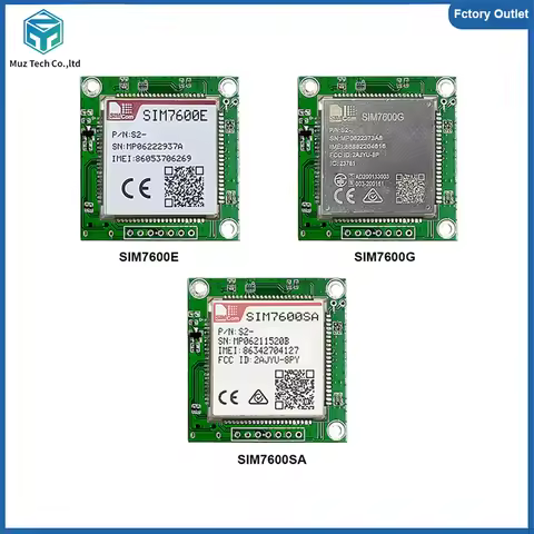 SIM7600E SIM7600G SIM7600SA Development Core Board SIMCOM 4G LTE CAT1 Module Support GNSS USB/TTL Mo