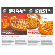 [COUPON] Pizza Hut meal combo voucher | worth RM136 | Physical voucher