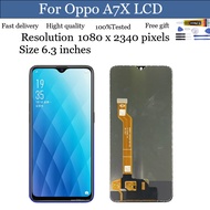 6.3" Original For Oppo A7x Lcd Display Touch Screen Digitizer With Frame For Oppo F9/ F9 Pro CPH1823 CPH1881 CPH1825 Replacement