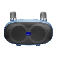 Asaki Bluetooth Speaker ลำโพงบลูทูธ ลำโพงไร้สายพกพา มีไฟ LED เชื่อมต่อง่าย ไมค์ชัดปรับโทนเสียงได้ เส
