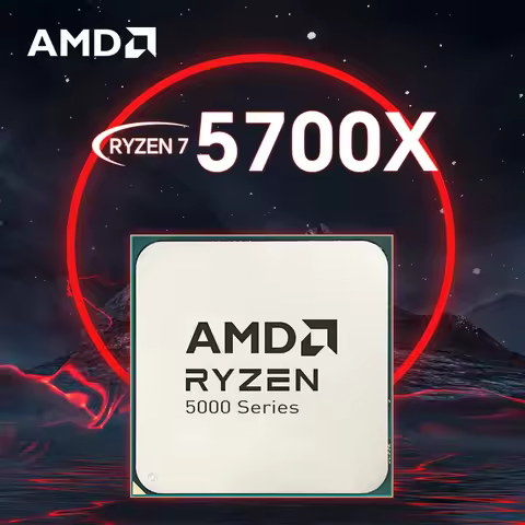 AMD Ryzen 7 5700X R7 5700X 8C/16T CPU Processor 65W 7NM L3=32M 100-000000926 Socket AM4 DDR4 New Zen