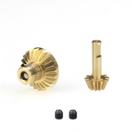 48Pcs Brass Front & Rear Axle Gear Drive Shaft Gear Upgrade Accessories for C14 C24 B24 B36 MN D90 D