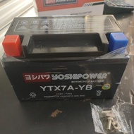 YTX7A-YB BATTERY 12V-7AH YOSHIPOWER BATTERY
