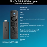 ⭐ [100% ORIGINAL] ⭐ Amazon Fire TV Stick HD 4K TV Stick Lite 4K Max Streaming Media Player