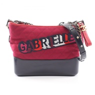 【二手】香奈兒 (Chanel) Gabrielle de Chanel 大號單肩包 A93824 酒RED/海軍藍皮革 Gabrielle de Chanel 大號單肩包 鏈條單肩包