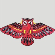 110cm Colorful Owl Layangan Kartun Layangan Anak