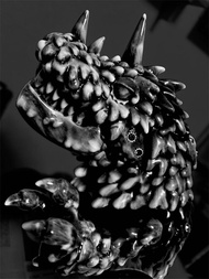 INSTINCTOY / 限量 Ice Vincent Marble  sofubi 大久保 art toy figure