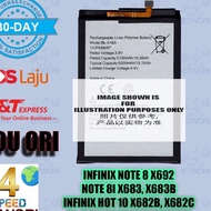 Infinix Note 8 X692 8i Note11 Hot 10 11 X662 X683 X683B X682B X682C 5200mAh Battery hot10 note8i BTR