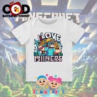 I Love Miners Children's T-Shirt - I Love Miners Children's Clothes - I Love Miners Children's T-Shi
