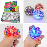 Mesh Squish Ball/Squeeze Ball Release Stress Funny Anti-Stress Squishy Grape Relief Ball