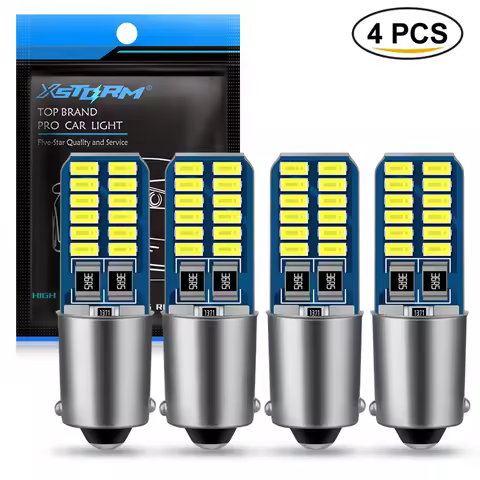 BA9S LED Car Lights Bulbs H6W T4W Canbus T2W T3W H5W Autp Reverse Parking License Plate Light Auto L
